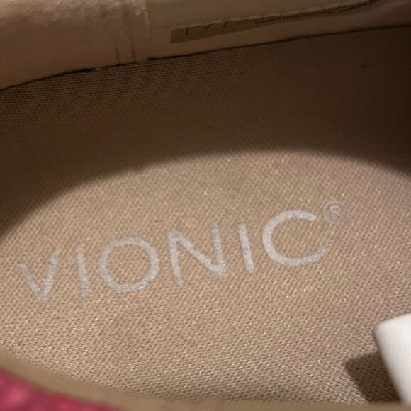 VIONIC SIMASA LEATHER COMFORT FASHION SNEAKERS SIZE 7 - Picture 5 of 6